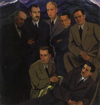 A Group Portrait of Uzhgorod Artists