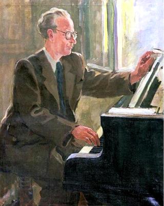 Portrait of Composer D. Zadora