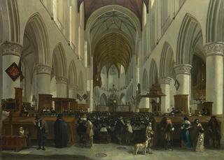 The Interior of the Grote Kerk, Haarlem