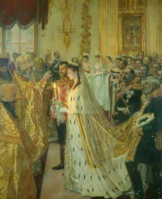 俄国沙皇尼古拉斯二世的婚姻，1894年11月26日