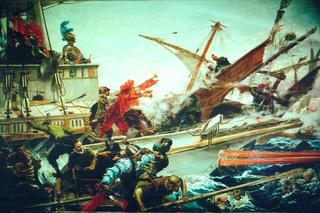 The Battle of Lepanto of 1571