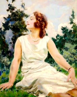 Portrait of a Lady in White