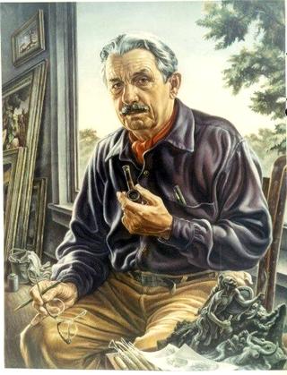 Portrait of Thomas Hart Benton