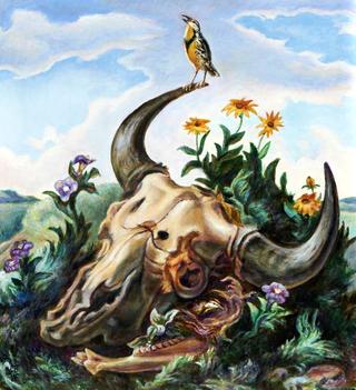 Still Life with Skull