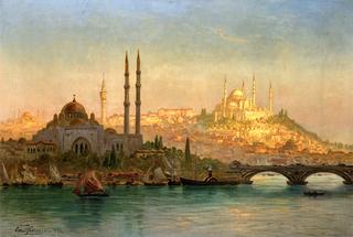 Istanbul, Valide and the Suleymaniye Mosque
