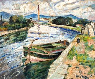 Boat on the Rhone