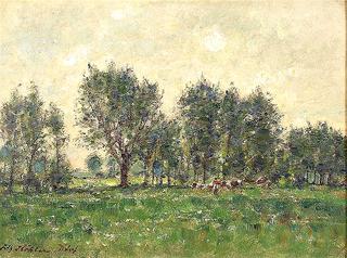 Landscape with Cows
