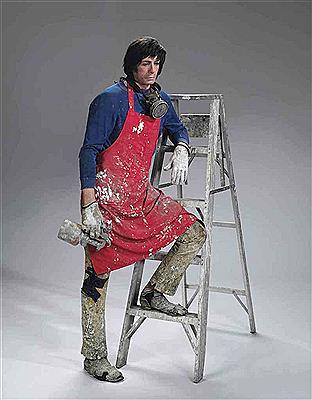 Artist with Ladder