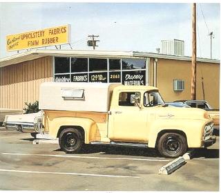 Yellow Ford Camper