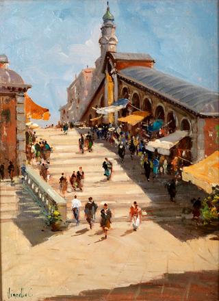 The Rialto Bridge, Venice
