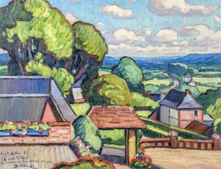 The Village of Pont-Authou, Normandy
