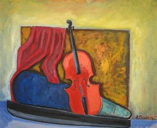 Still Life with Viola