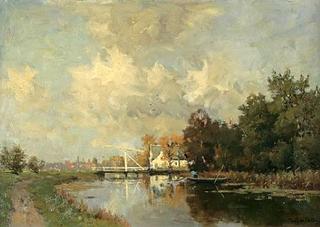Fishing along the Canal