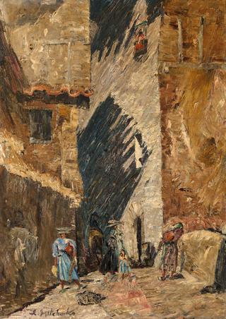 Street in Albarracín, Aragon