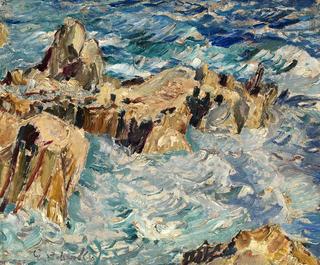 Seascape with a Rock