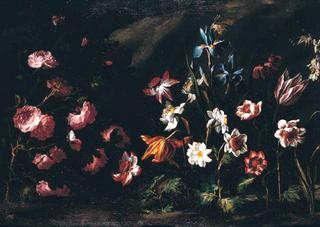 A Landscape with Flowers