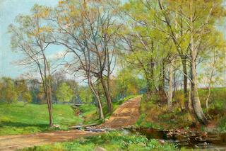 Country Lane in Spring