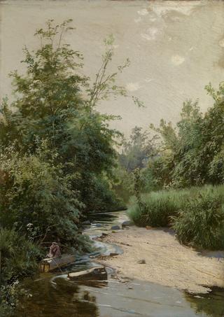 Fisherman on the Forest River