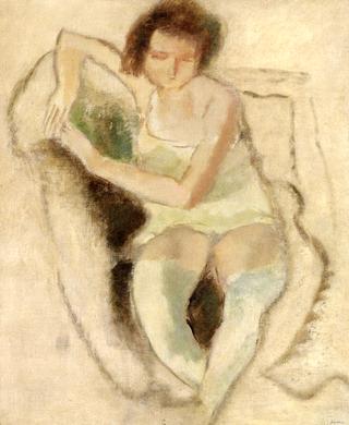 Woman on an Armchair (Geneviève)