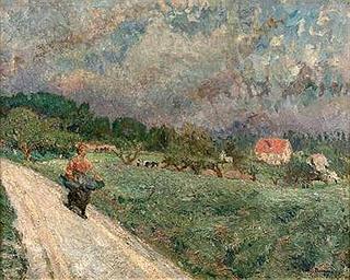 The Bourgogne Road, Auvers