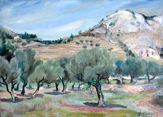 Landscape in Provence