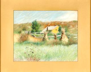 Landscape with Farm  House