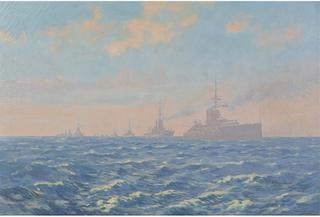 The Home Fleet of England During the War With Germany, 1915