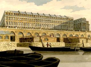 View of the Adelphi Terrace, London