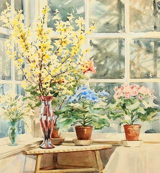 Flowers at the Window
