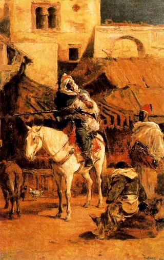 Arab Horseman in Tanger