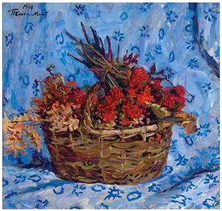 Still life with rowan