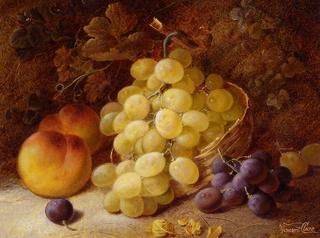 Still Life of Fruit in a Basket