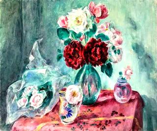 Still Life with Rose Bouquet