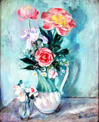 Still life with roses