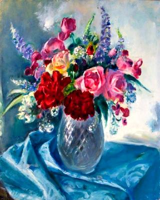 Still life with roses