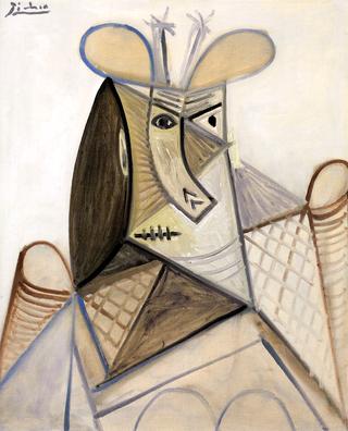 Bust of a Woman with Hat (Dora Maar)
