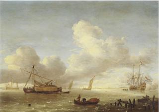 Ships in an Estuary