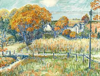 The McGill Farm above New Hope
