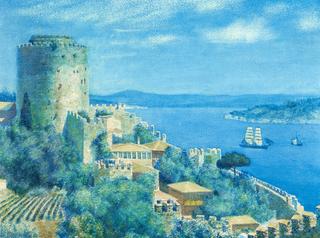 View of the Bosphorus from Rumeli Hisar Castle