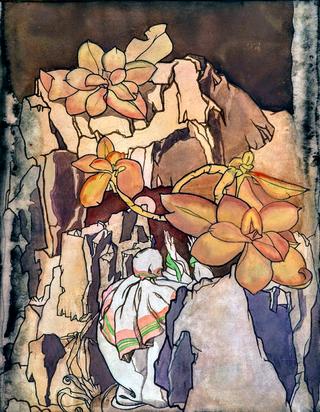 Symbolist landscape