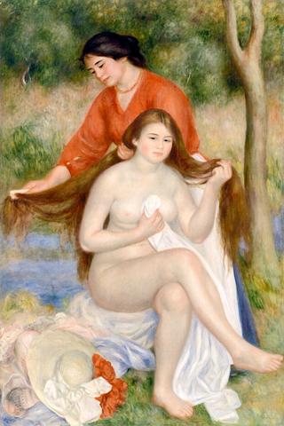 Bather and Maid