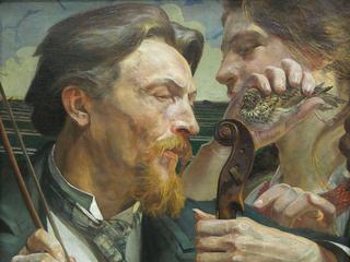 A Lark. Portrait of the Painter Antoni Zembaczyński
