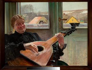 The Artist's Sister Helena with a Lute