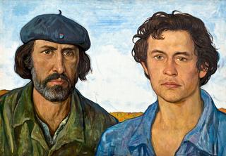 Drivers Yakov Lobannikov and Ivan Uvarovsky