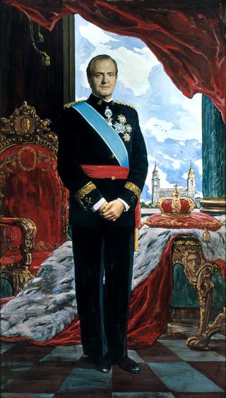 Portrait of King Juan Carlos I of Spain