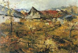 Spring in Rožná