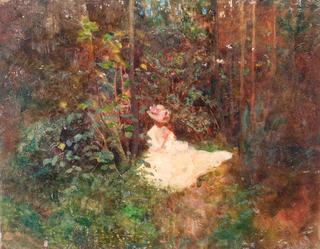 Woman in a Glade