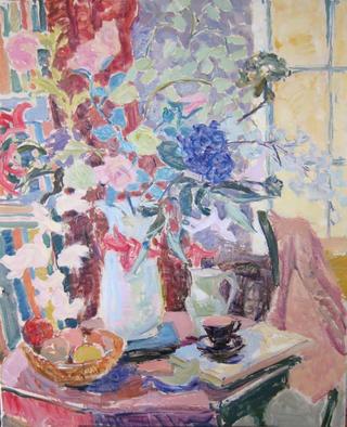 Still Life with Roses and Anenomes