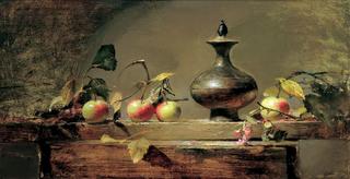 Crab Apples and Medieval Vase