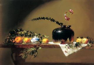 Apricots with Hantz Vase